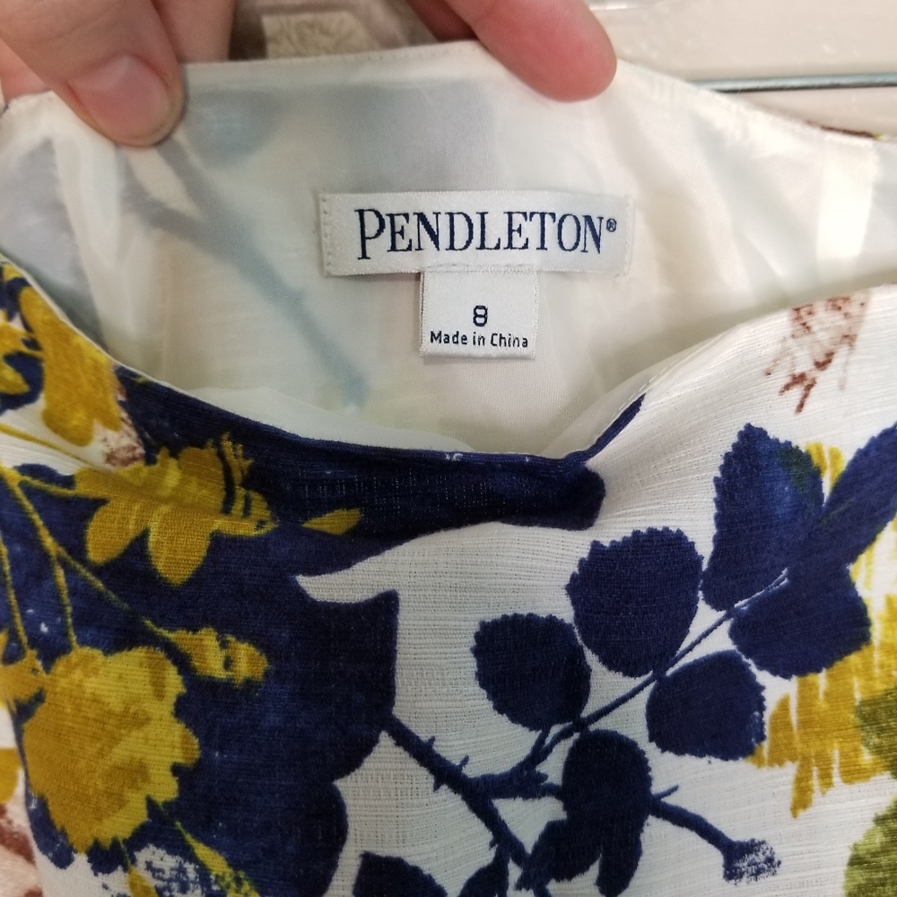 Pendleton Floral Skirt - image 3